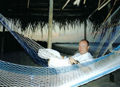 Tofo beach hammock