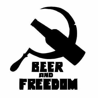 Beer and freedom logo