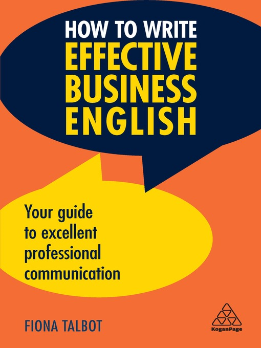Book cover for How to Write Effective Business English