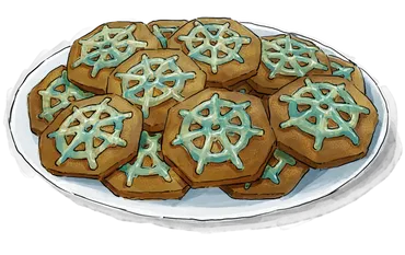 Illustration of Kubernetes Cookies