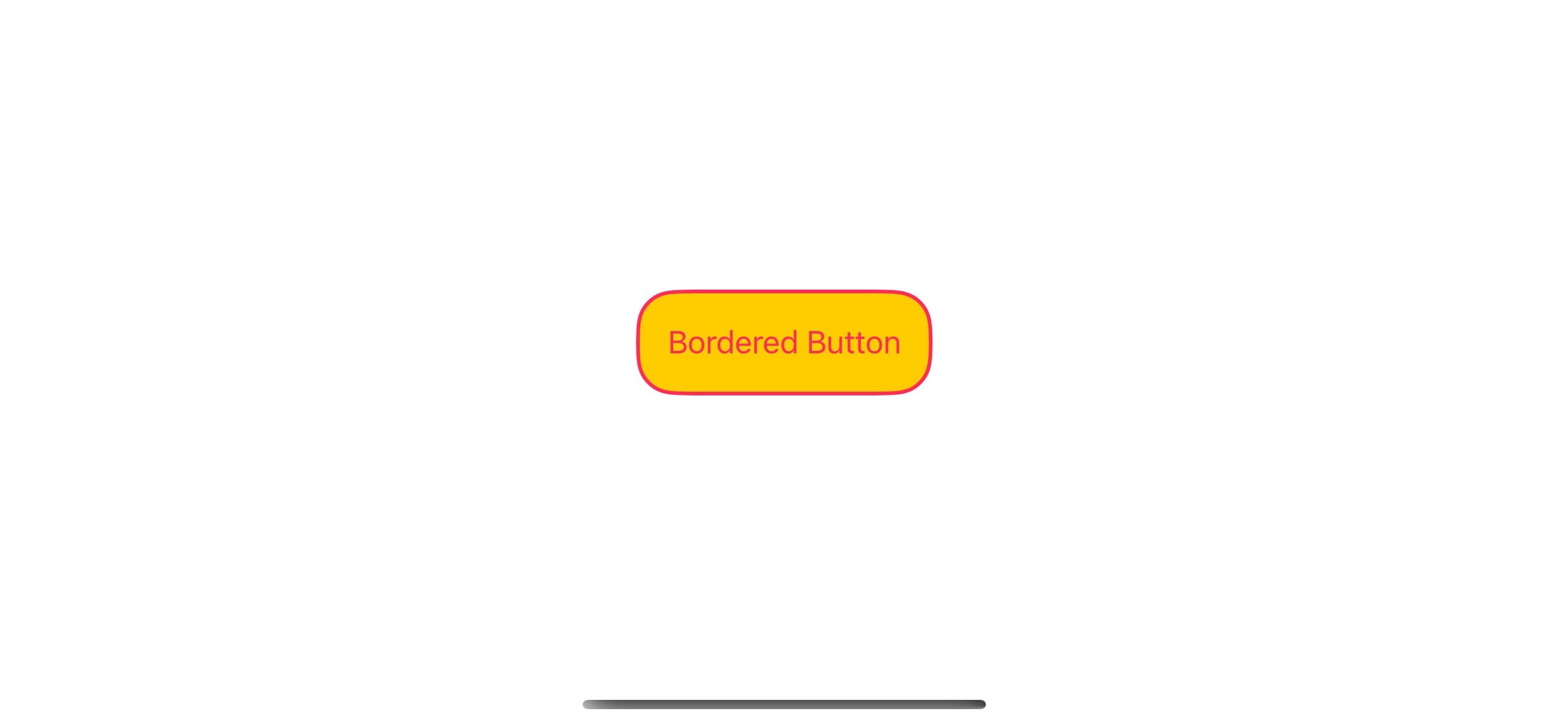 SwiftUI rounded corner border button background color: \