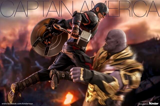 Captain America at Endgame