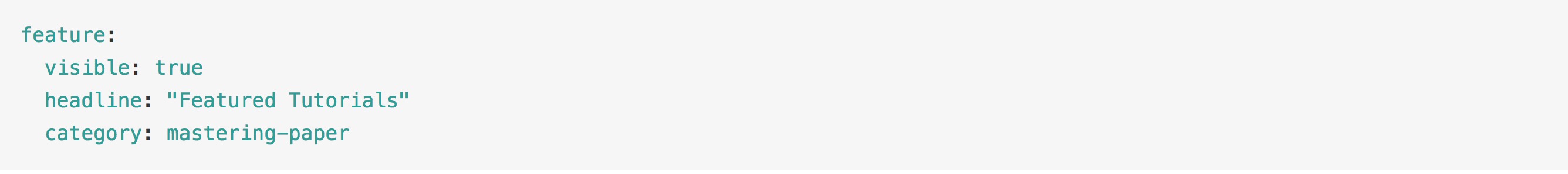 Ejemplo de Front Matter