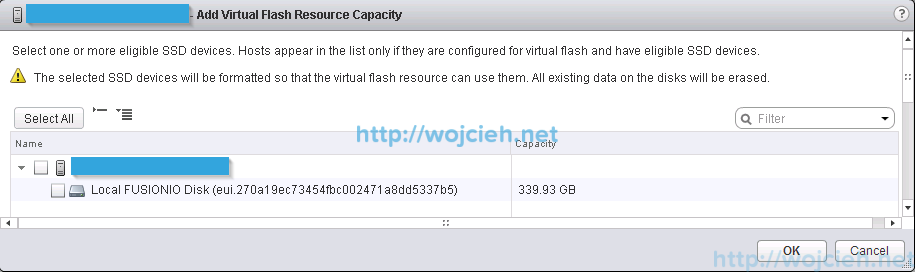 VMware vFlash Read Cache configuration and performance test 2