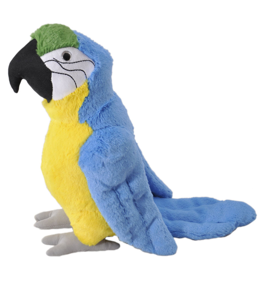 The Petting Zoo: 11" Wildonez Blue Yellow Macaw
