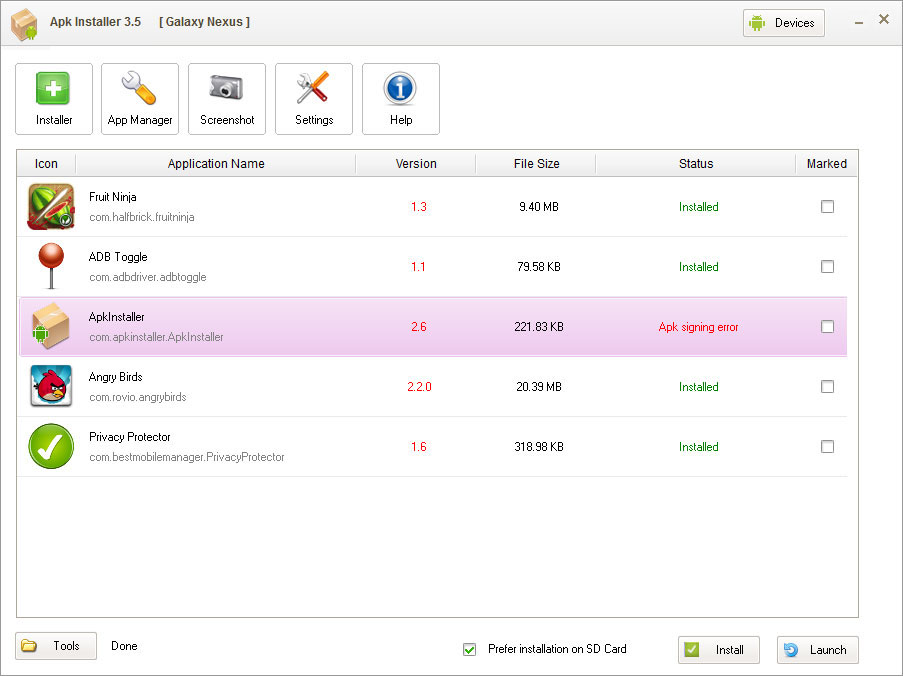 APK Installer 截图