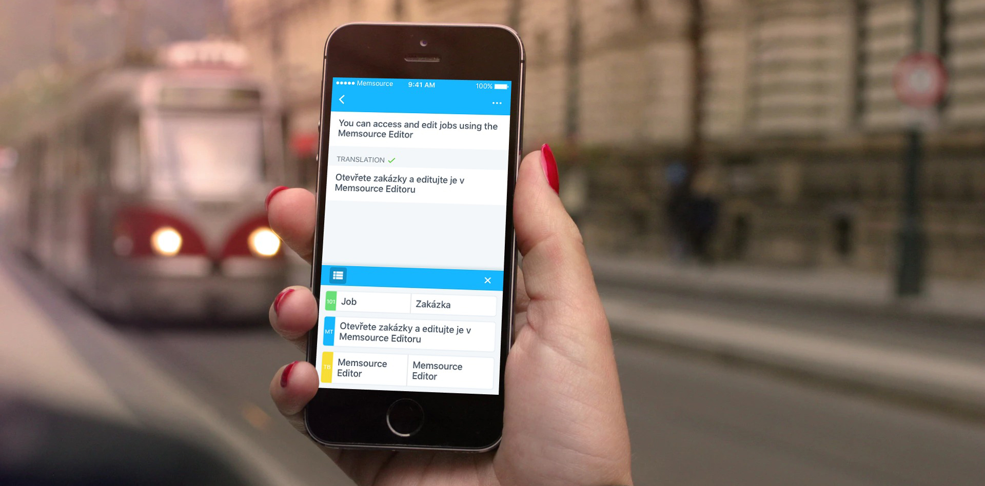 Übersetzen direkt auf Ihrem Smartphone