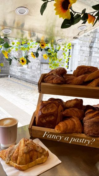 Range of pastries