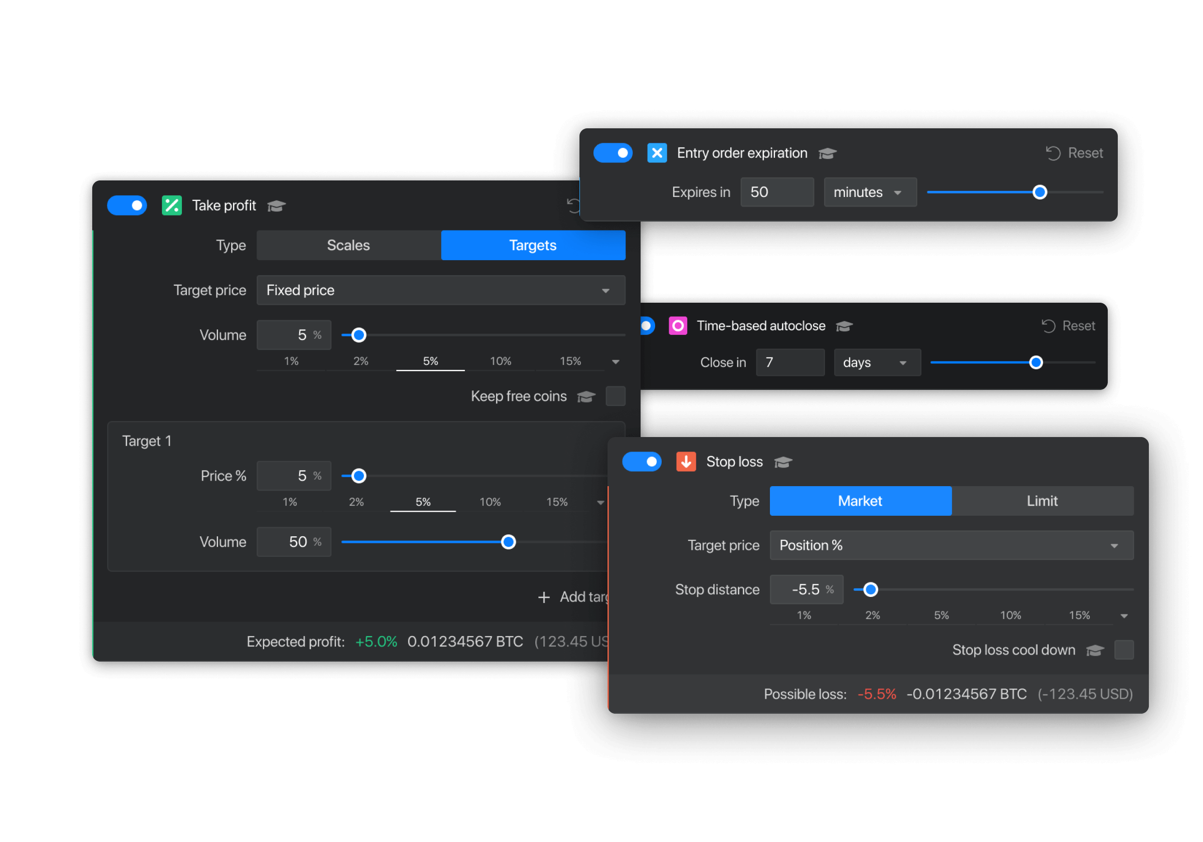 Smart Automated Trading Features