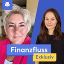 Finanzfluss Exklusiv Podcast Cover mit Anja Kuhn und Ana