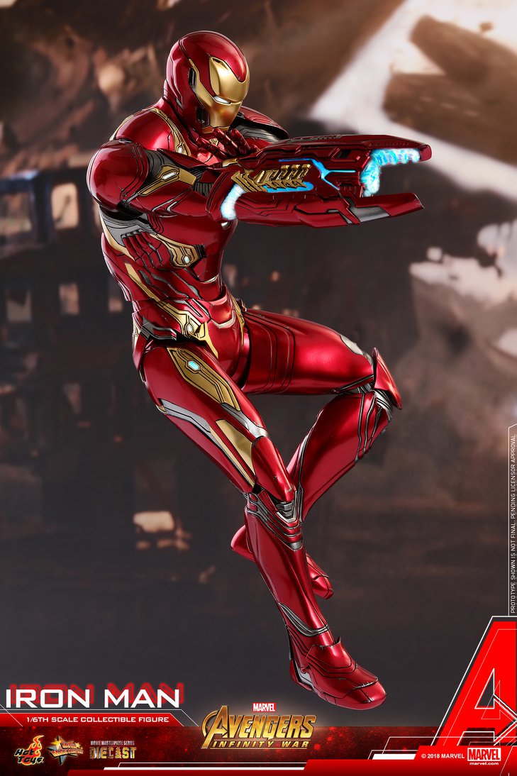 Hot Toys Avengers: Infinity War MMS473D23 Iron Man Mark L 1/6 Scale Collectible Figure Hot Toys Avengers: Infinity War MMS473D23 Iron Man Mark L 1/6 Scale Collectible Figure