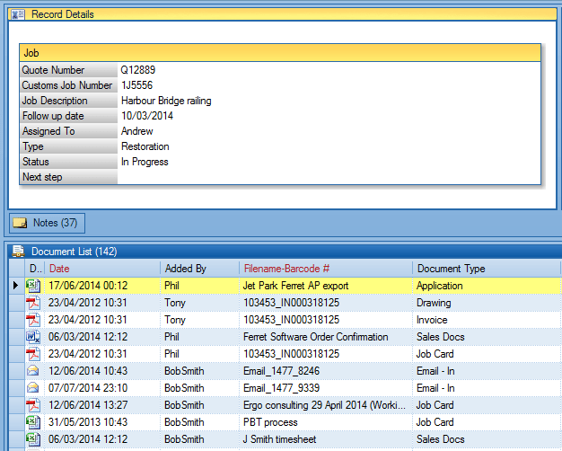 WorkflowMax with Ferret Document Management System Q/A