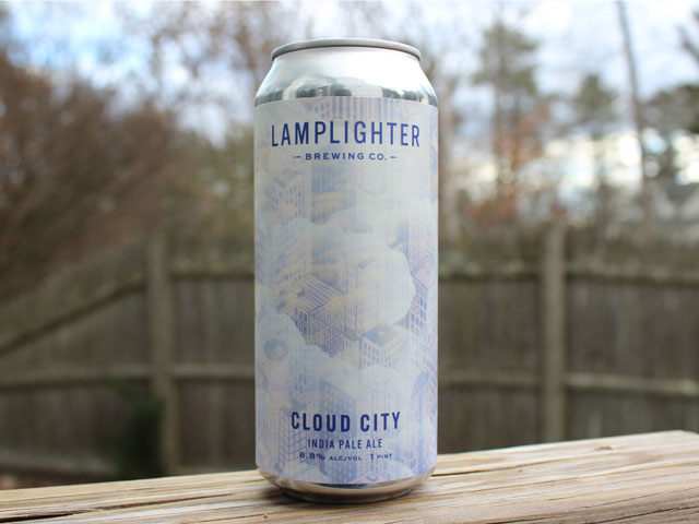 Cloud City, a IPA brewed by Lamplighter Brewing Company