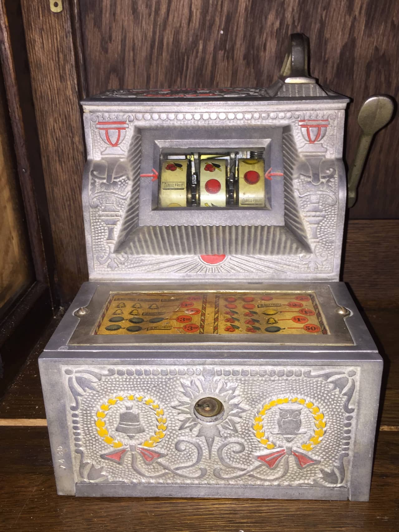 puritan bell trade slot machine key
