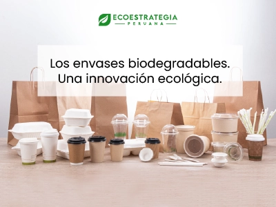 Los envases biodegradables es uno de los símbolos del compromiso ecológico porque contribuye a la disminución del consumo de los envases tradicionales de plastico
