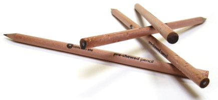 Pre-chewed Pencils