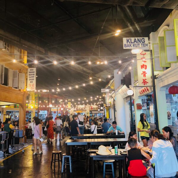 S Ingapore Malaysian Street Food Court Sentosa Island