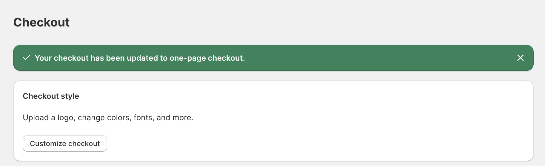 One-page checkout on Shopify is now available to all merchants!