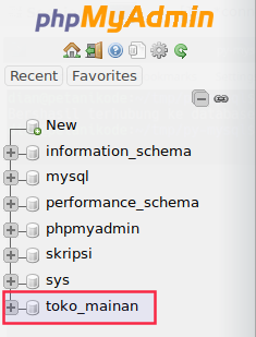 Membuat database baru dengan program python