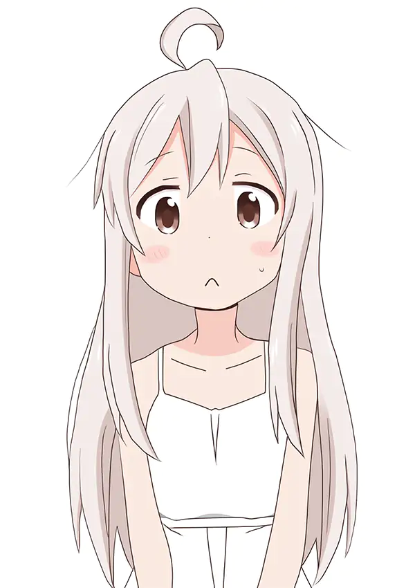 Mahiro is feeling uneasy thinking about school