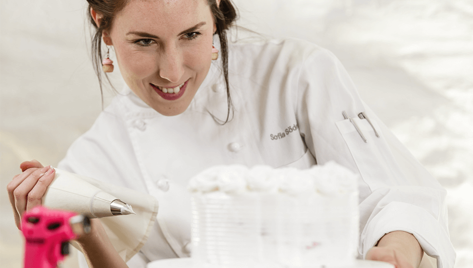 En Dessertmästare tar form - bloggen tog Sofia Söderberg till TV-rutan