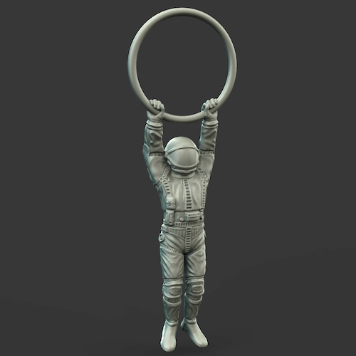 Hanging Astronaut