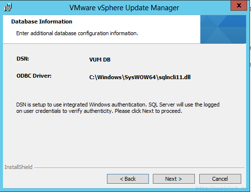 VMware vSphere Update Manager - Installation 7