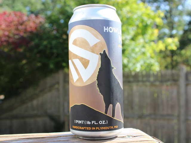 Howland at the Moon, a Belgian-style Wheat Beer brewed by Second Wind Brewing Company