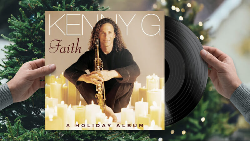 Preview of Kenny G, designed by Mark McLaughlin for ARTISTdirect.