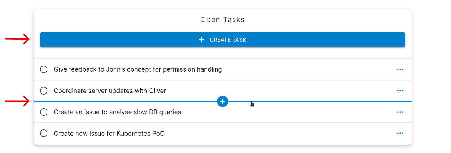 Create task guide