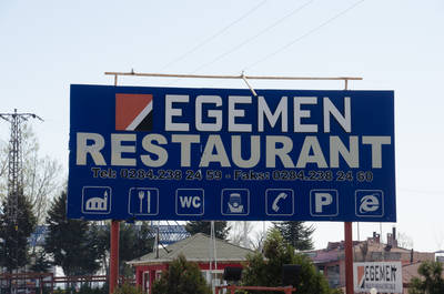 Restaurant mit Moschee