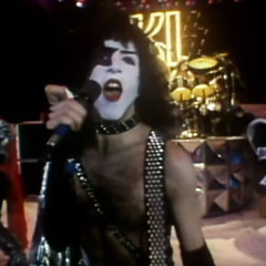 Kiss, a Hair Metal rock band from United States