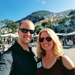 Bryan and Carrie Klein in Spain