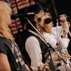 Guns N&#39; Roses, a Hair Metal rock band from United States