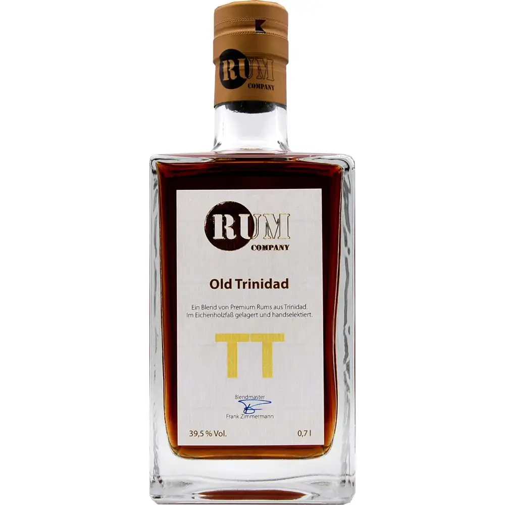 Image of the front of the bottle of the rum Old Trinidad TT