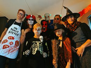 Halloween familie