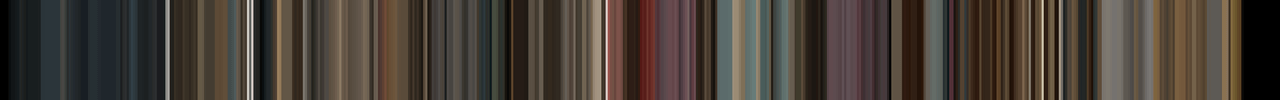 A barcode of colors from the vid Vogue