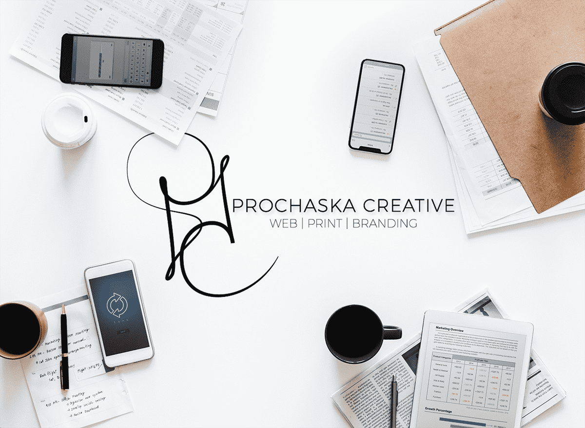 Prochaska Creative logo by Danielle Prochaska.