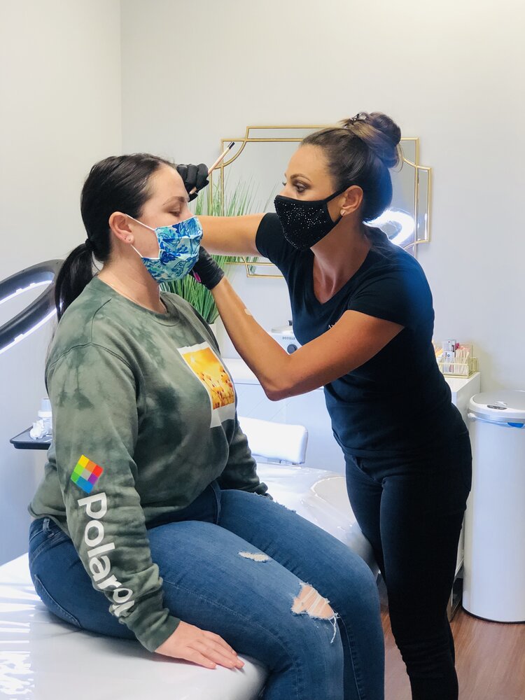 Ombre Powdered Brow Training