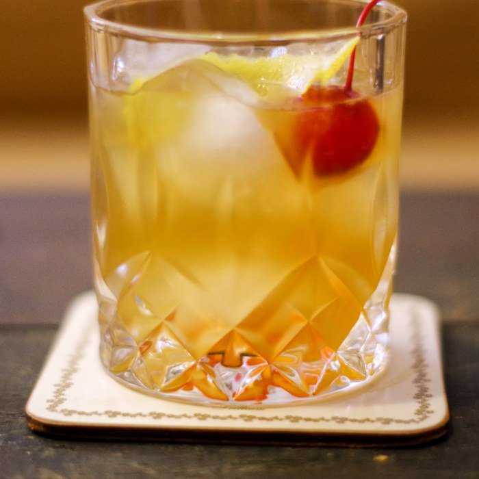 Scotch Sour Cocktail