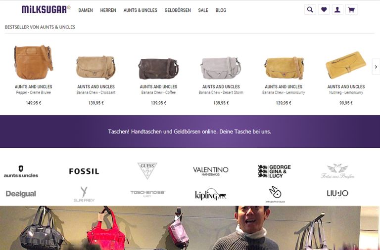 Shopware Shop Referenz: Milksugar