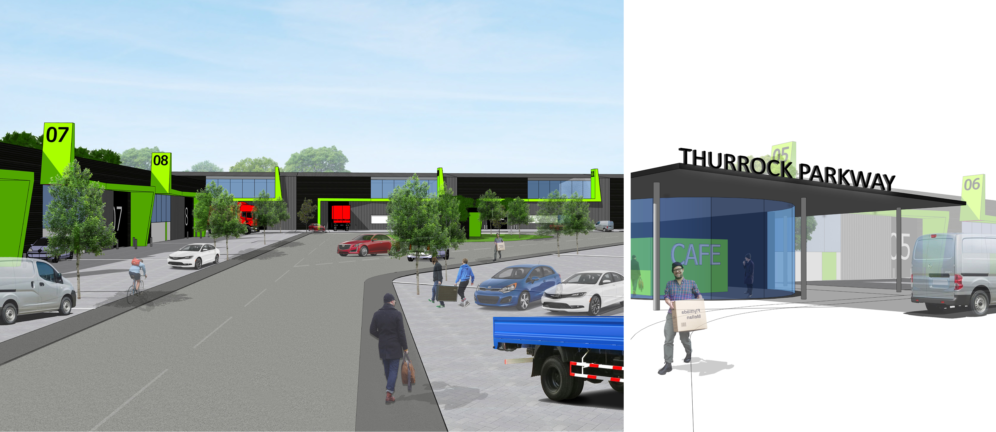 Thurrock Parkway Industrial Units Task completed