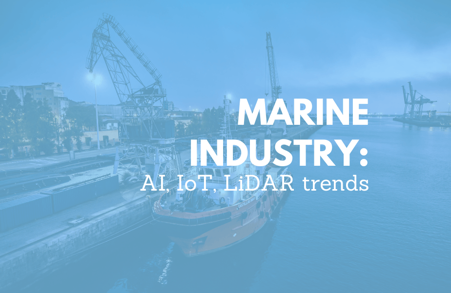 Use of AIoT & LiDAR in the marine industry 