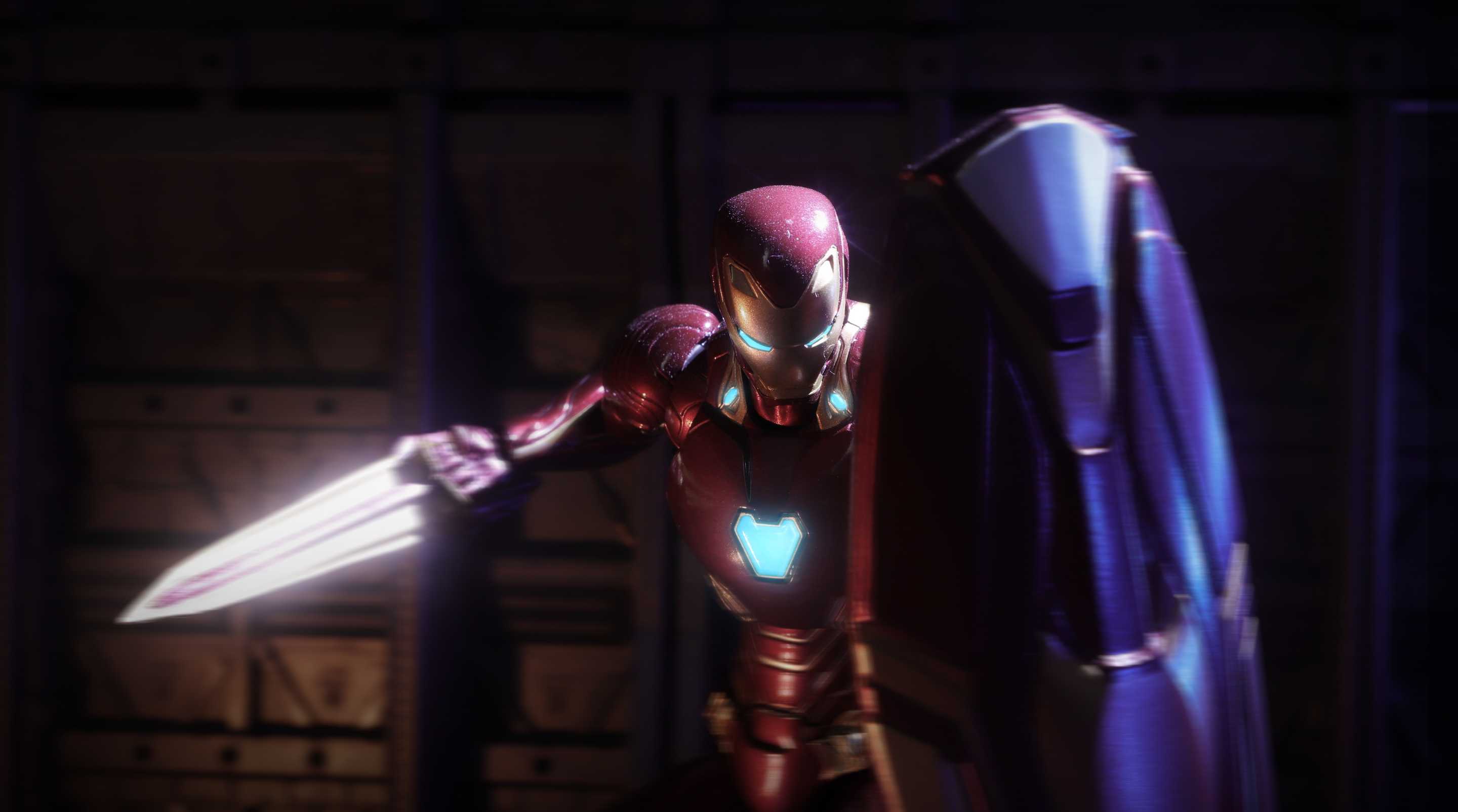 S.H.F War Machine Mark IV & Iron Man