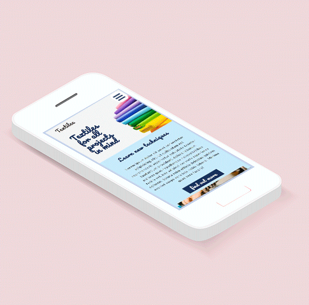 Preview video of multi-page responsive project 2