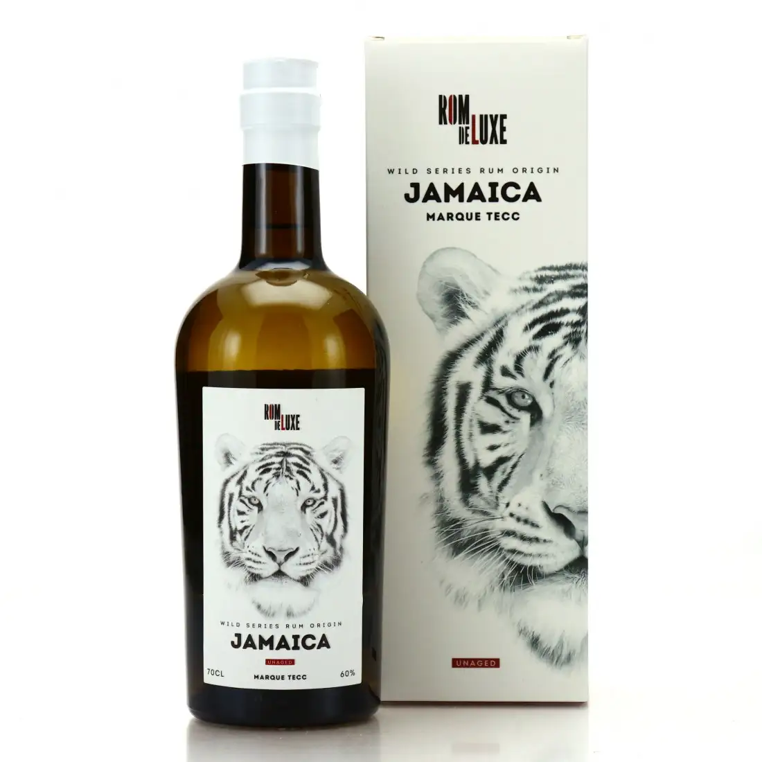 Image of the front of the bottle of the rum Wild Series Rum Origin Jamaica No. 4 TECC