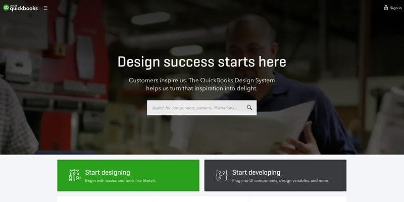 QuickBooks Design System