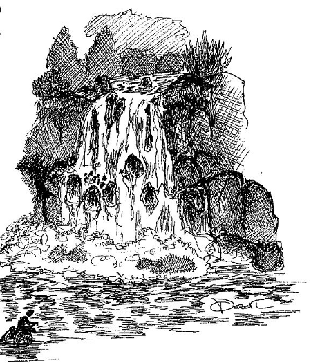 Waterfall Sketch