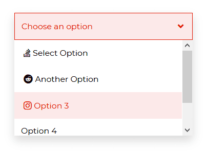 Bootstrap Select Colored Options with Hover