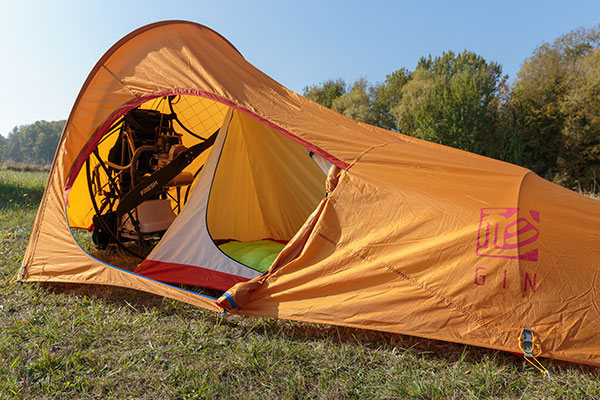 Paramotor tent – discover freedom